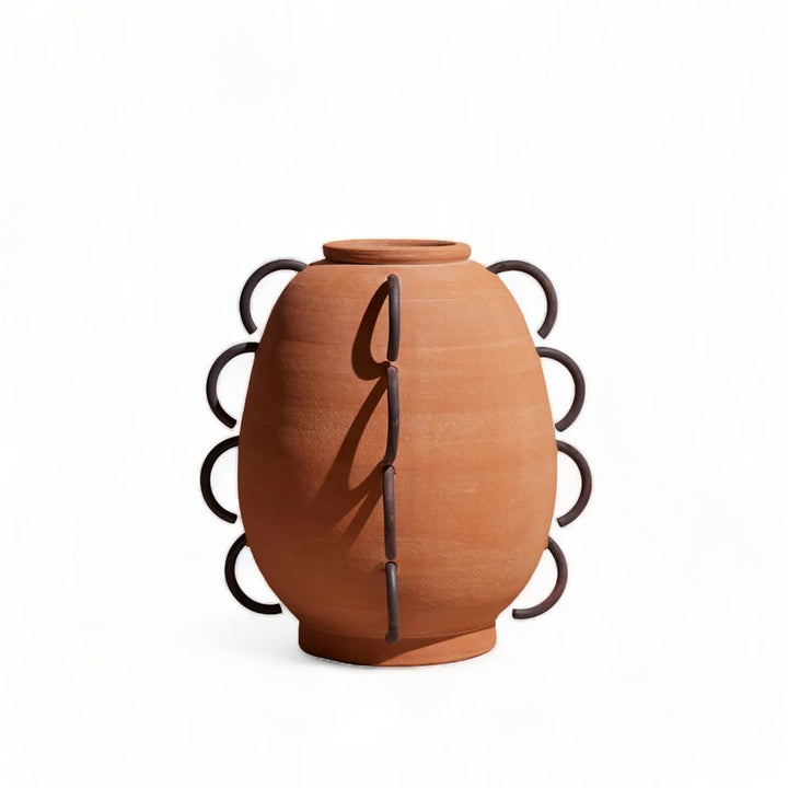 terracotta vase