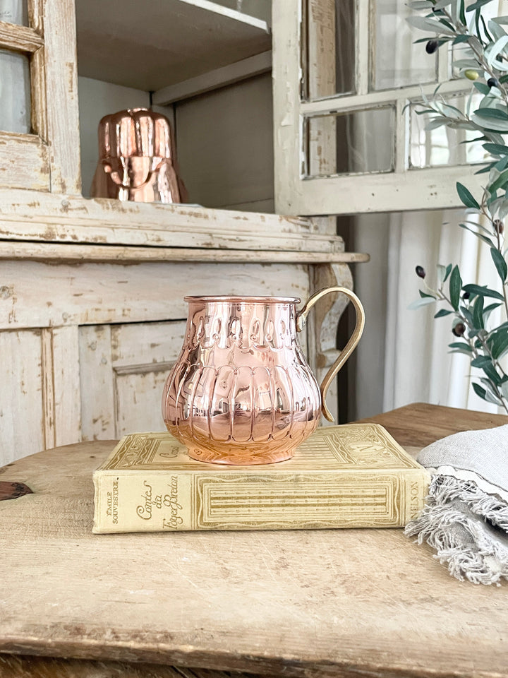 vintage copper kettle