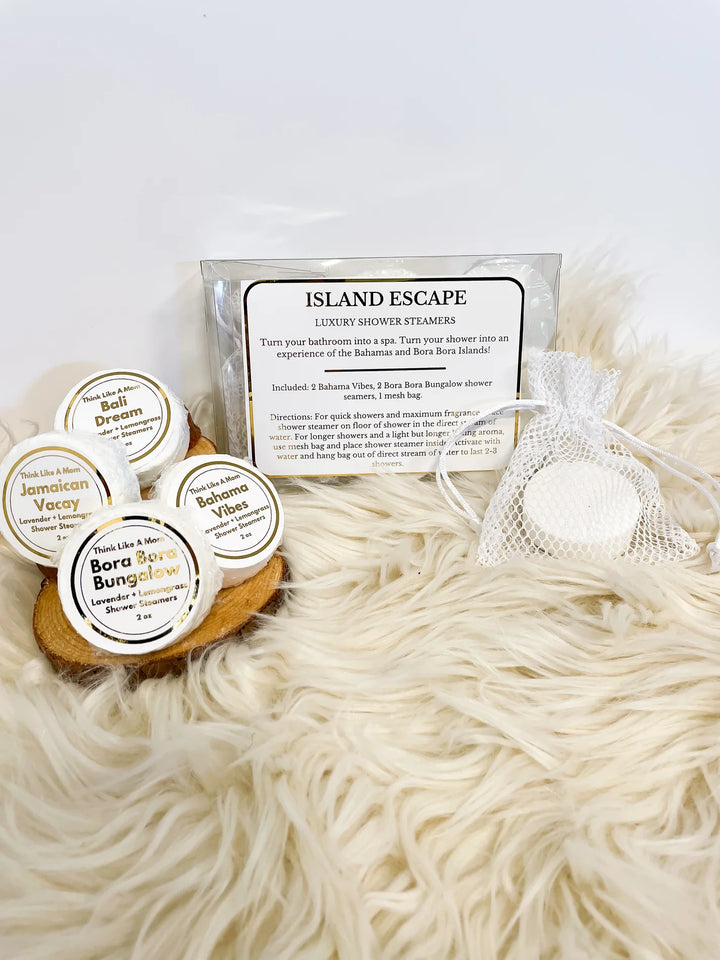 Island Escape Luxury Shower Steamer Pack