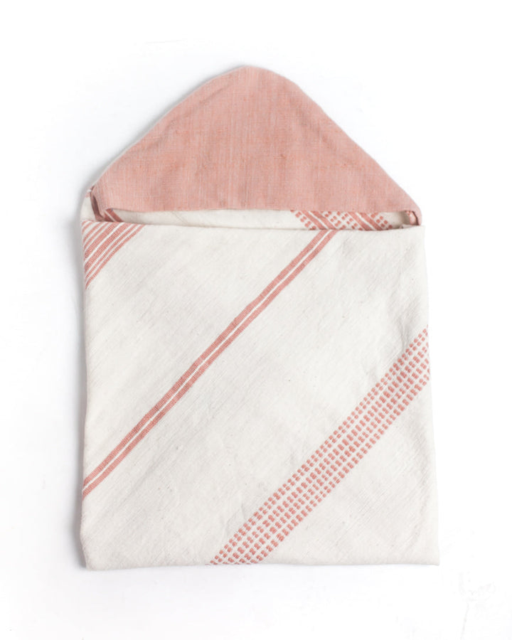 pink baby bath towel