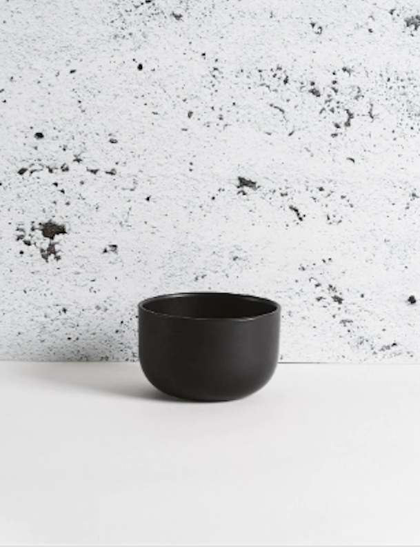 S/4 Tunisian Bowl- Matte Black