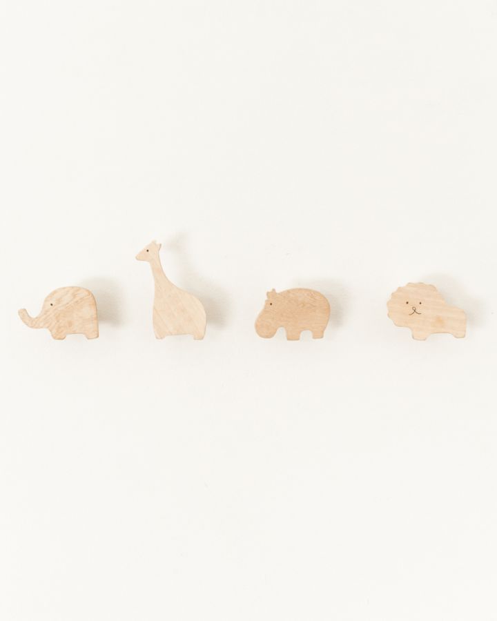 Safari Animal Wall Hooks