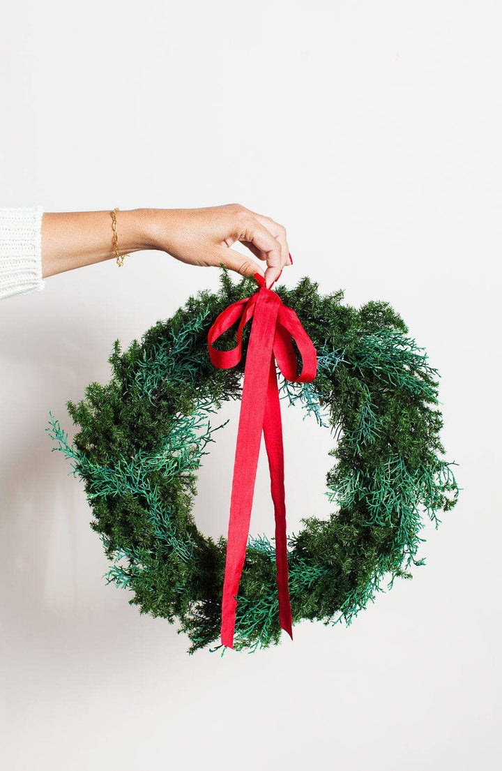 Idlewild Floral Co. - Preserved Evergreen Christmas Wreath