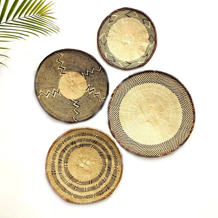 Tonga Wall Decor Basket Set of 4