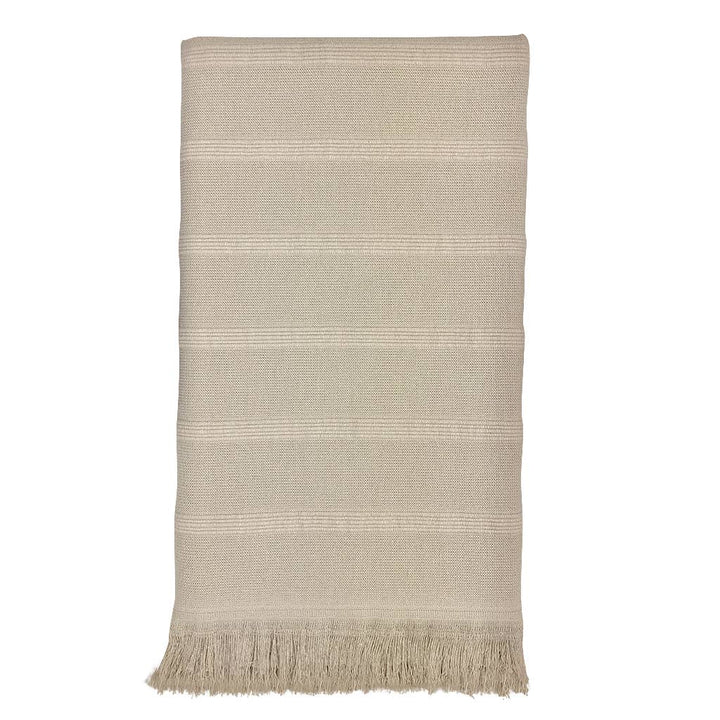 Aegean Turkish Towel: Natural